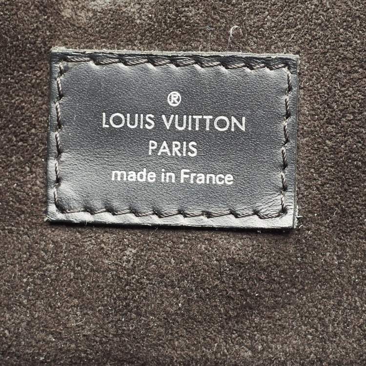 Pre Owned Louis Vuitton Black Epi Leather Christopher PM Backpack