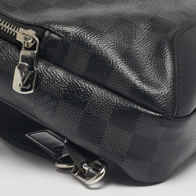 Pre Owned Louis Vuitton Damier Graphite Canvas Avenue Sling Bag
