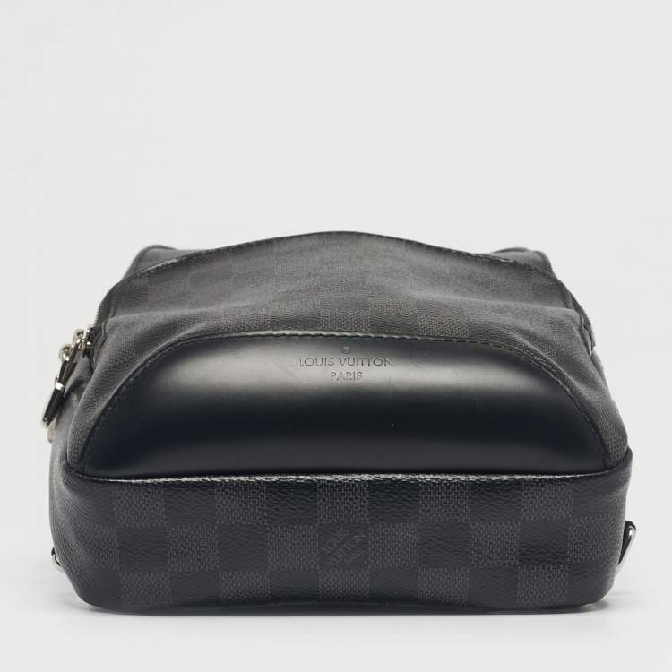 Pre Owned Louis Vuitton Damier Graphite Canvas Avenue Sling Bag