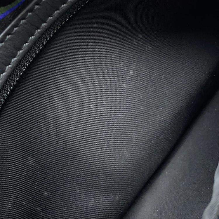 Pre Owned Louis Vuitton Comet Messenger Noir Calf Leather Monogram Pattern Size PM