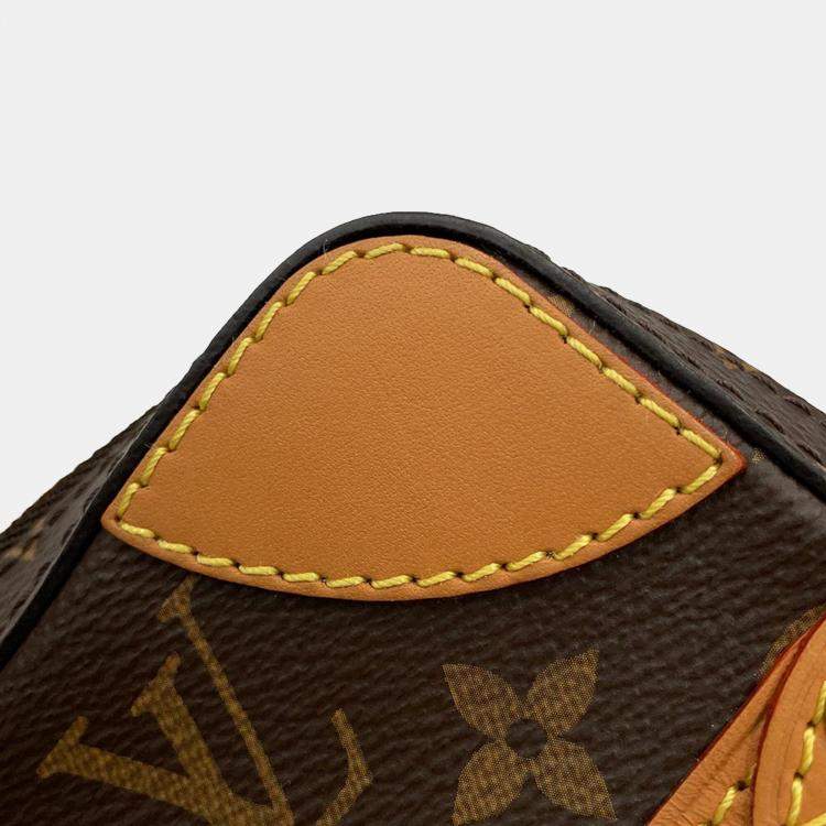 Pre Owned Louis Vuitton Soft Trunk / Messenger Brown Monogram Size PM