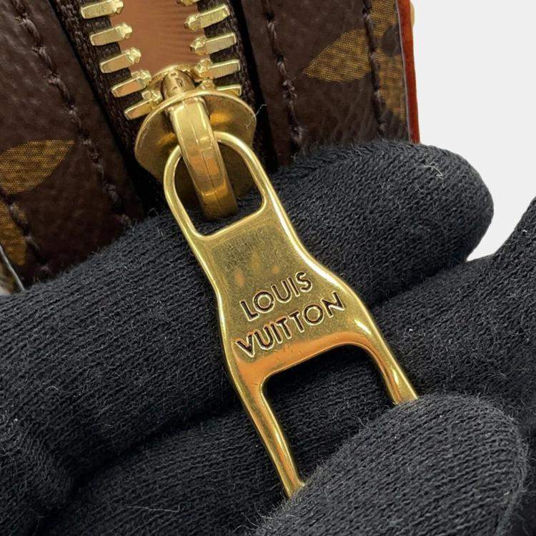 Pre Owned Louis Vuitton Soft Trunk / Messenger Brown Monogram Size PM