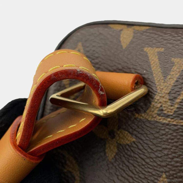 Pre Owned Louis Vuitton Soft Trunk / Messenger Brown Monogram Size PM