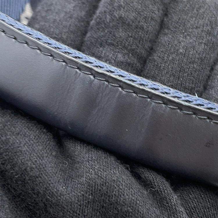 Pre Owned Louis Vuitton Speedy Bandouliere Navy Monogram Ink Size 40