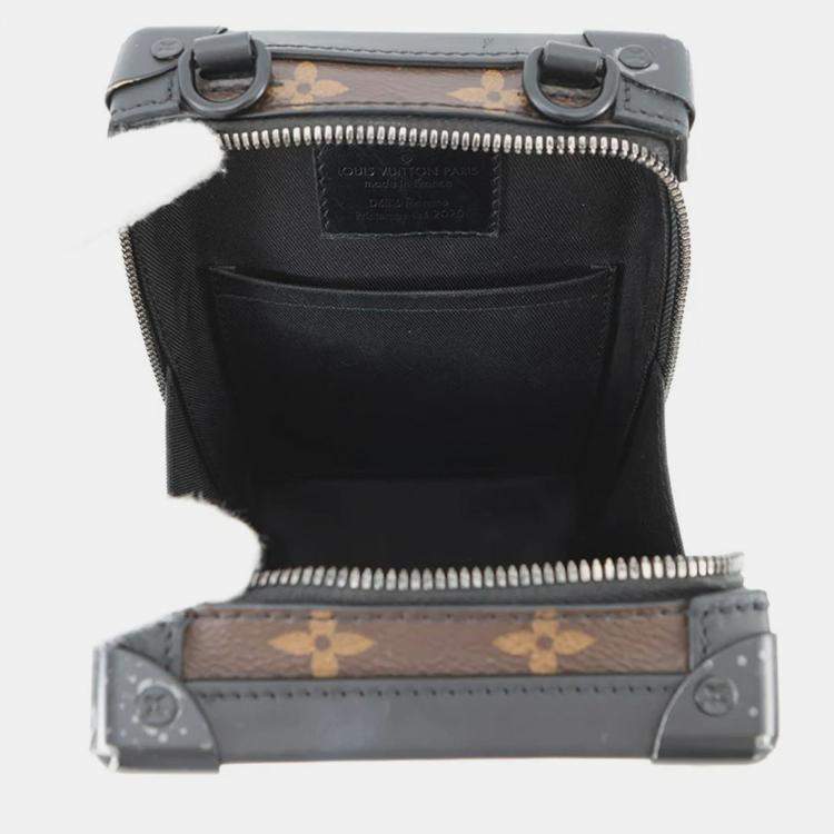 Pre Owned Louis Vuitton Vertical Soft Trunk Noir Monogram / Toughtage