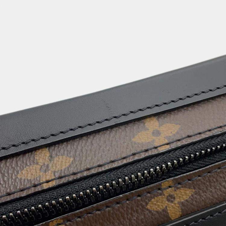 Pre Owned Louis Vuitton Vertical Soft Trunk Noir Monogram / Toughtage