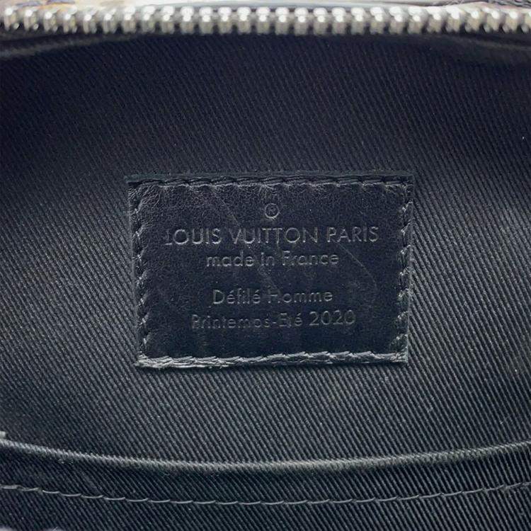 Pre Owned Louis Vuitton Vertical Soft Trunk Noir Monogram / Toughtage