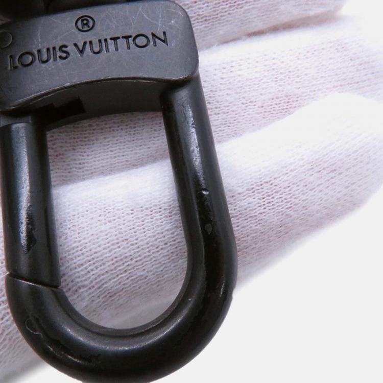 Pre Owned Louis Vuitton Sac Plat Noir Monogram Taurillon