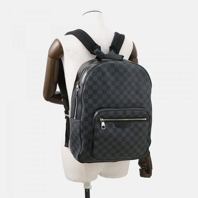 Pre Owned Louis Vuitton Josh Noir Damier Graphite