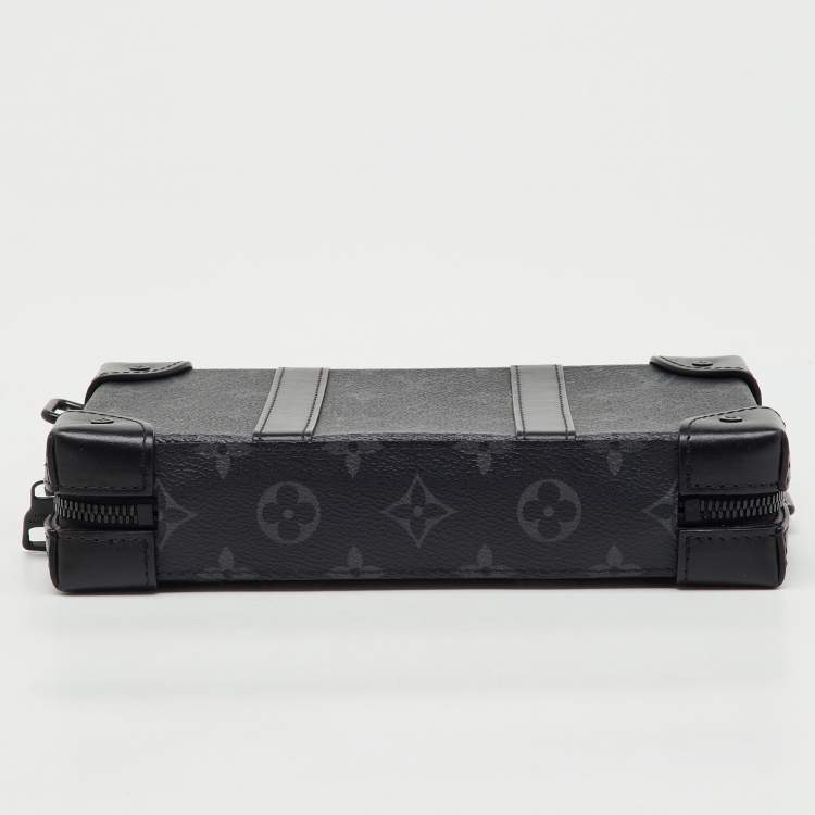 Pre Owned Louis Vuitton Monogram Eclipse Trunk Wallet