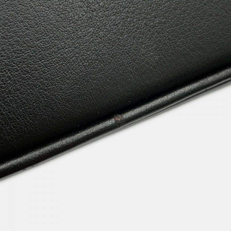 Pre Owned Louis Vuitton Racer Black Monogram Shadow Calfskin Leather Sling Bag