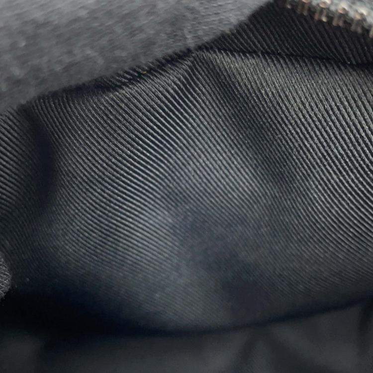 Pre Owned Louis Vuitton Soft Trunk Mini Black Damier Graphite Canvas Crossbody Bag