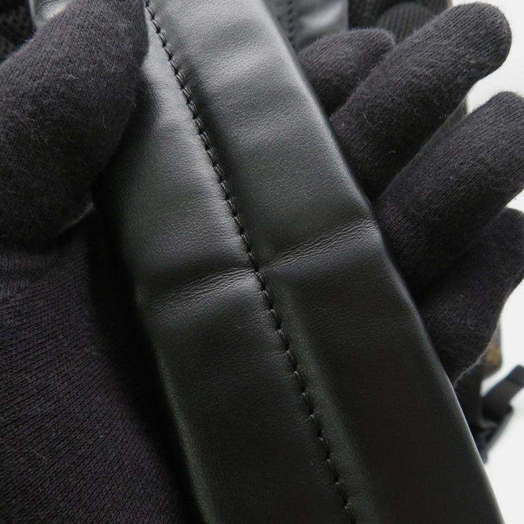 Pre Owned Louis Vuitton Dean Brown Black Monogram Macassar Canvas Backpack