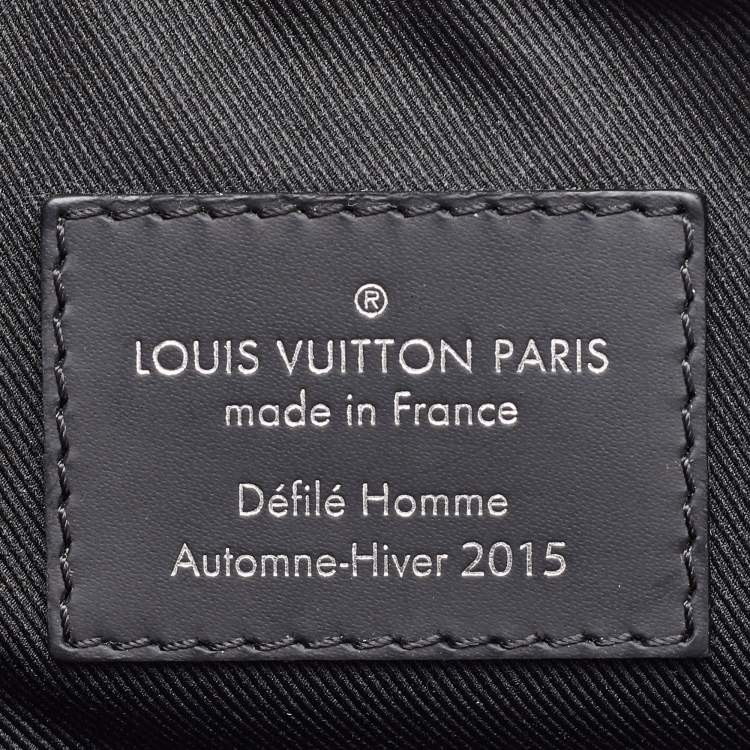 Pre Owned Louis Vuitton Damier Graphite Rope Pochette Volga