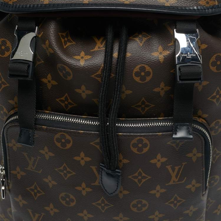Pre Owned Louis Vuitton Monogram Macassar Canvas Zack Backpack