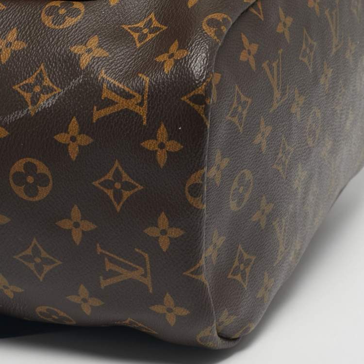Pre Owned Louis Vuitton Monogram Macassar Canvas Zack Backpack