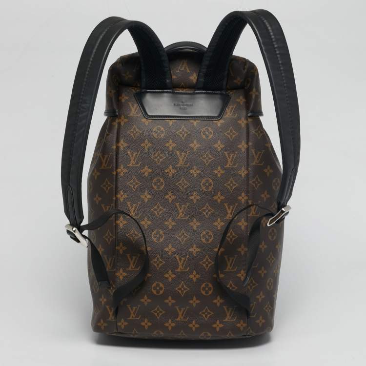 Pre Owned Louis Vuitton Monogram Macassar Canvas Zack Backpack