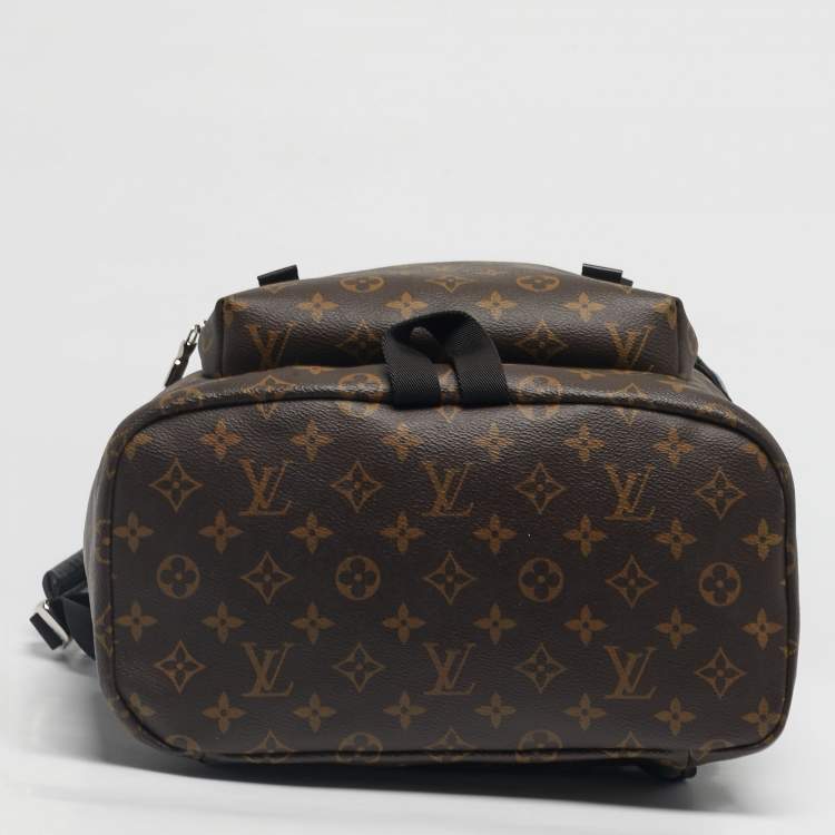 Pre Owned Louis Vuitton Monogram Macassar Canvas Zack Backpack