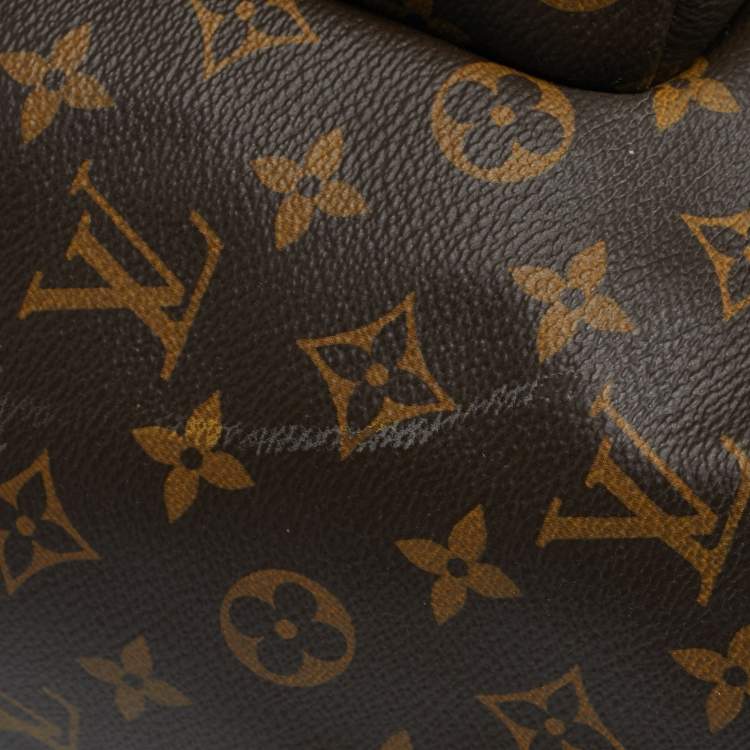 Pre Owned Louis Vuitton Monogram Macassar Canvas Zack Backpack