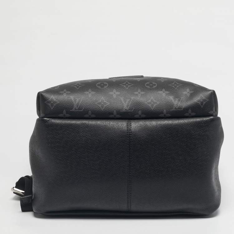Pre Owned Louis Vuitton Monogram Eclipse Canvas and Taiga Leather Discovery Backpack
