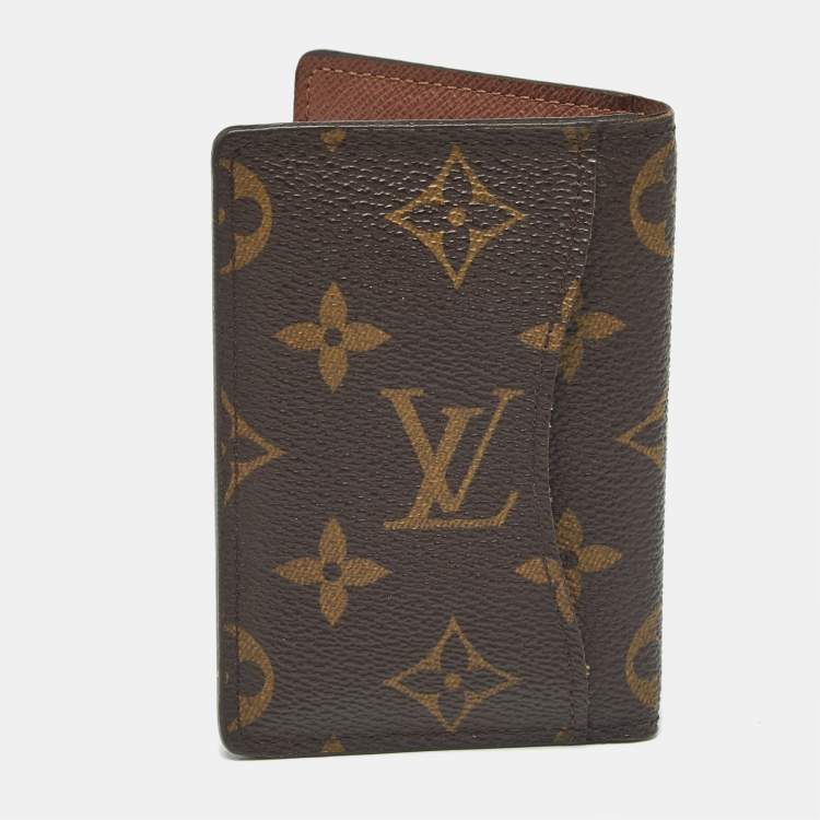 Pre Owned Louis Vuitton Monogram Canvas Pocket Organizer