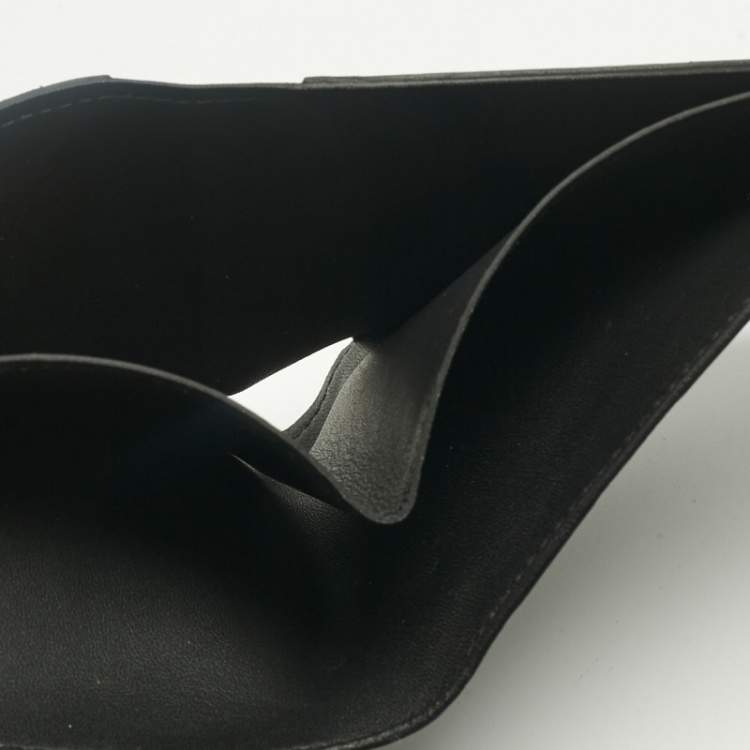 Pre Owned Louis Vuitton Black Damier Infini Leather Multiple Wallet