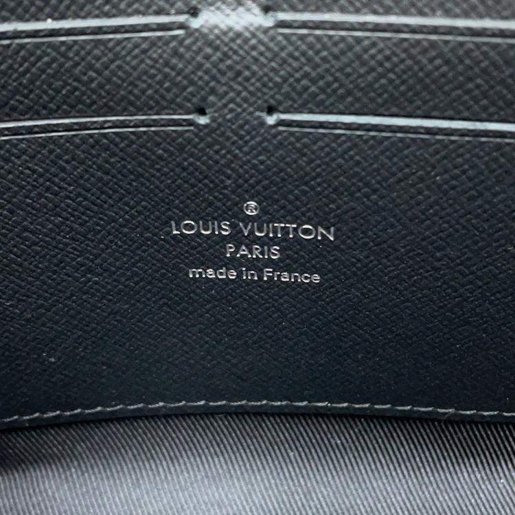 Pre Owned Louis Vuitton Soft Trunk Black Monogram Eclipse Canvas Wallet