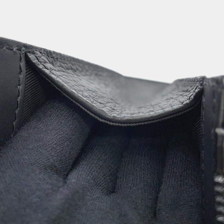 مملوكة مسبقًا Louis Vuitton Sac Plat Black Taurillon Monogram Leather Tote Bag