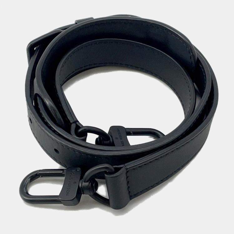 مملوكة مسبقًا Louis Vuitton Sac Plat Black Taurillon Monogram Leather Tote Bag