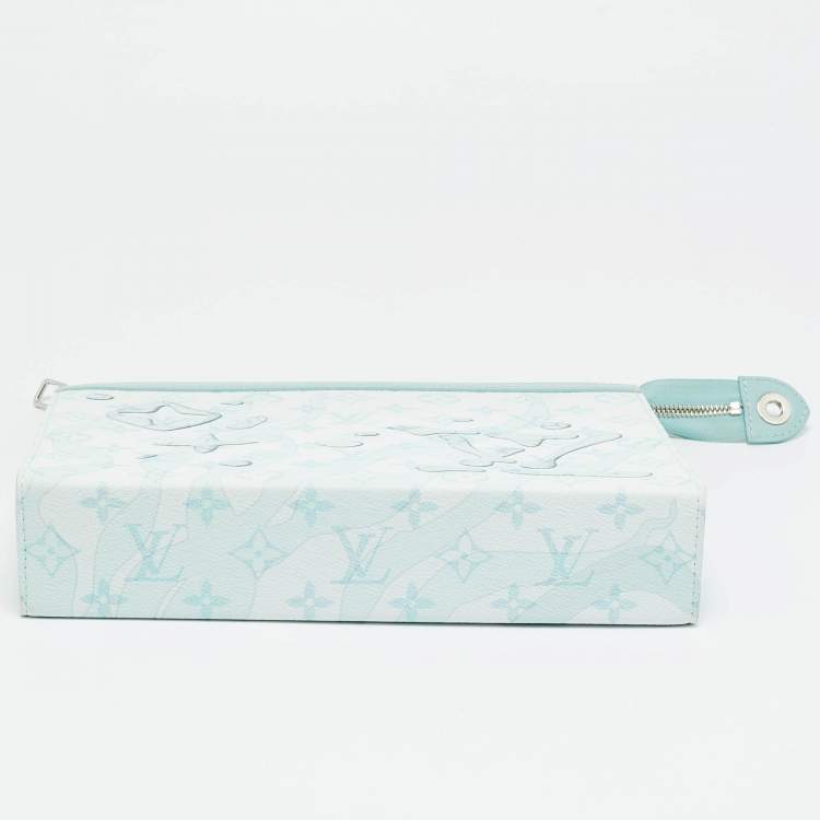 Pre Owned Louis Vuitton Monogram Aquagarden Canvas Pochette Voyage MM