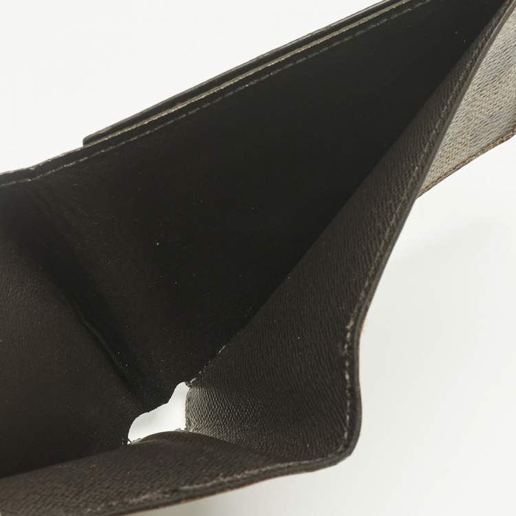 مملوكة مسبقًا Louis Vuitton Damier Ebene Canvas Slender Wallet 