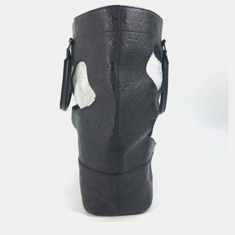 مملوكة مسبقًا حقيبة لوي فيتون مونوغرام إمبريينت بفتحات بي إم جلد نوار أسود