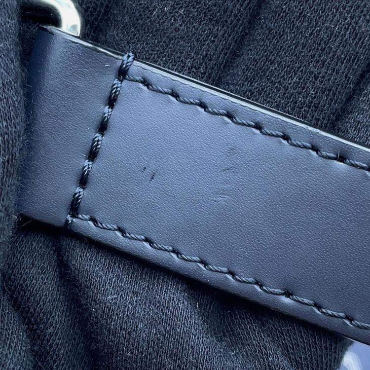 Pre Owned Louis Vuitton Monogram Savannah Chapman Brothers Navy Monogram Canvas Tote Bag