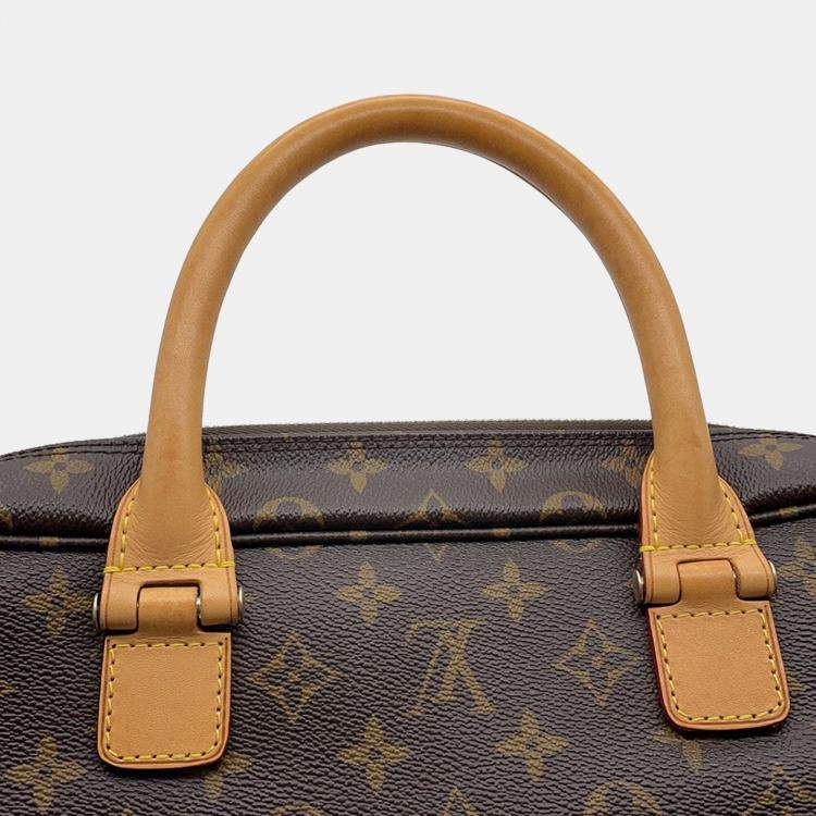Pre Owned Louis Vuitton Horizon Briefcase Brown Monogram