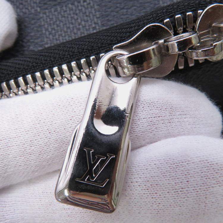 Pre Owned Louis Vuitton Pegase Noir Damier Graphite Size 55