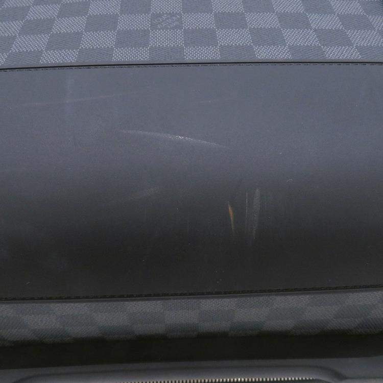 Pre Owned Louis Vuitton Pegase Noir Damier Graphite Size 55