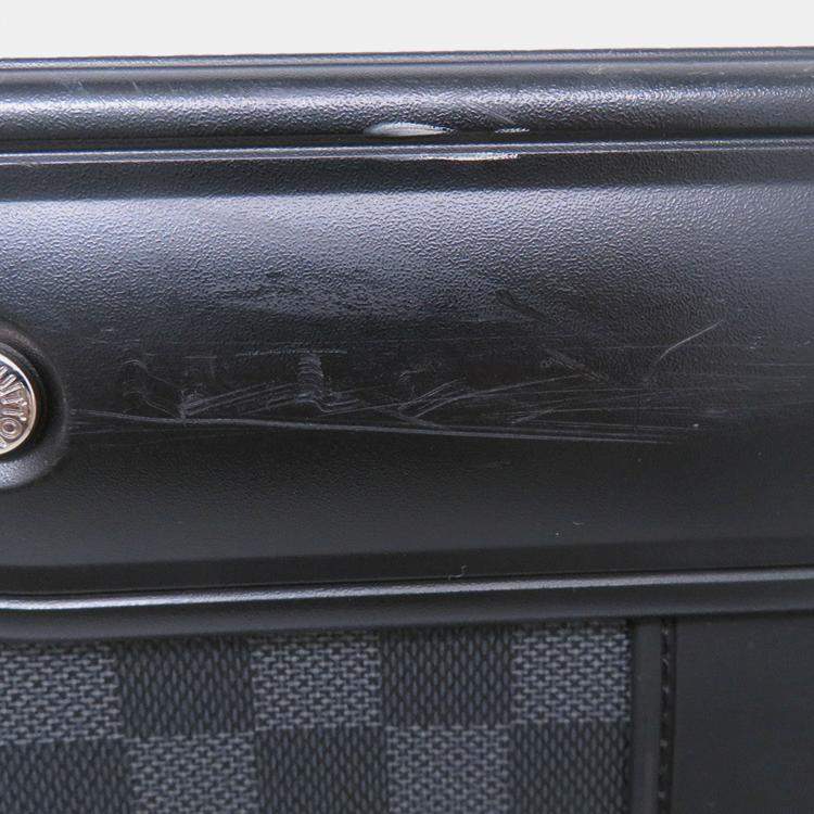 Pre Owned Louis Vuitton Pegase Noir Damier Graphite Size 55