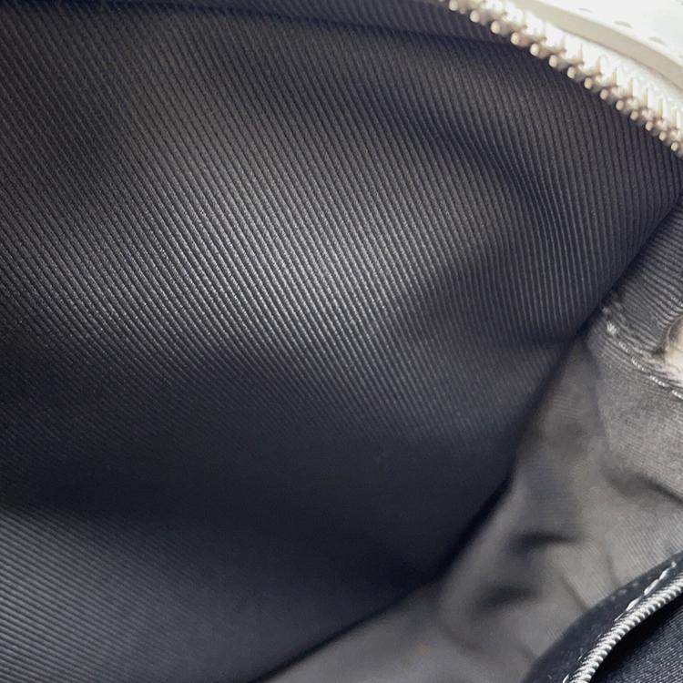 Pre Owned Louis Vuitton Trio Messenger Gray Damier Salt