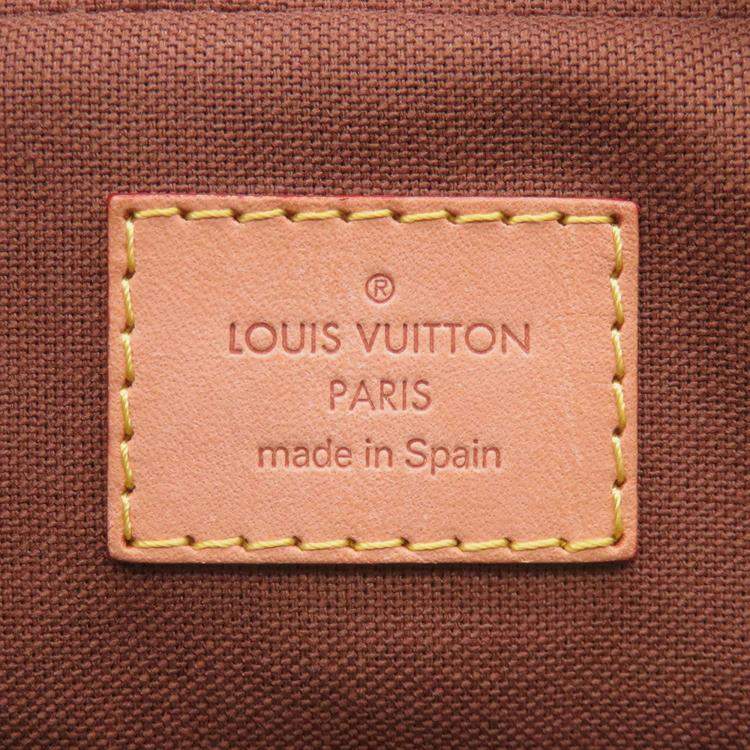 Pre Owned Louis Vuitton Sac Bosphore Brown Monogram