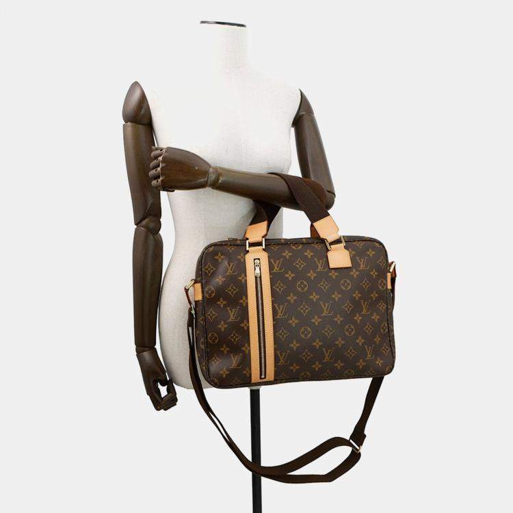 Pre Owned Louis Vuitton Sac Bosphore Brown Monogram