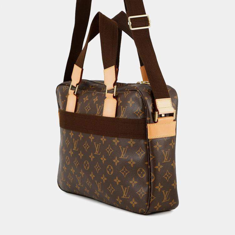 Pre Owned Louis Vuitton Sac Bosphore Brown Monogram