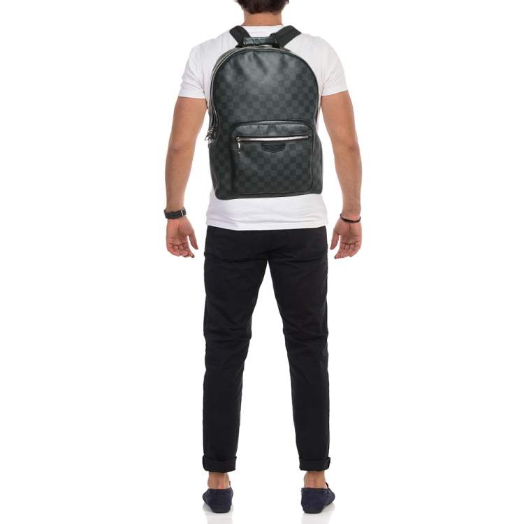 مملوكة مسبقًا Louis Vuitton Josh Damier Graphite Canvas Backpack