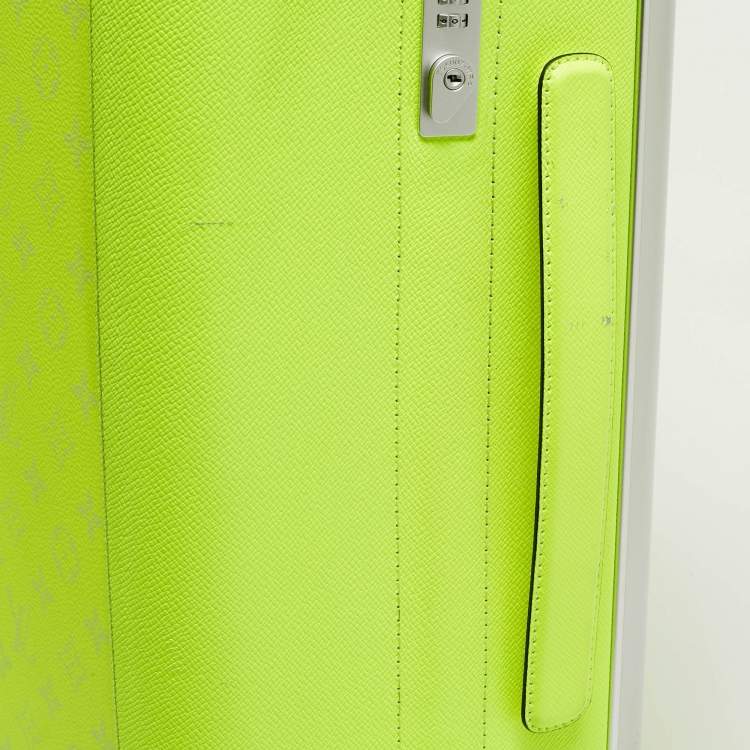 Pre Owned حقيبة سفر لوي فيتون هوريزون 55 كانفاس مونوغرام نيون