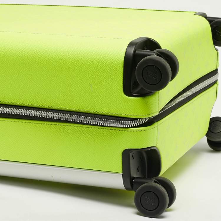 Pre Owned حقيبة سفر لوي فيتون هوريزون 55 كانفاس مونوغرام نيون