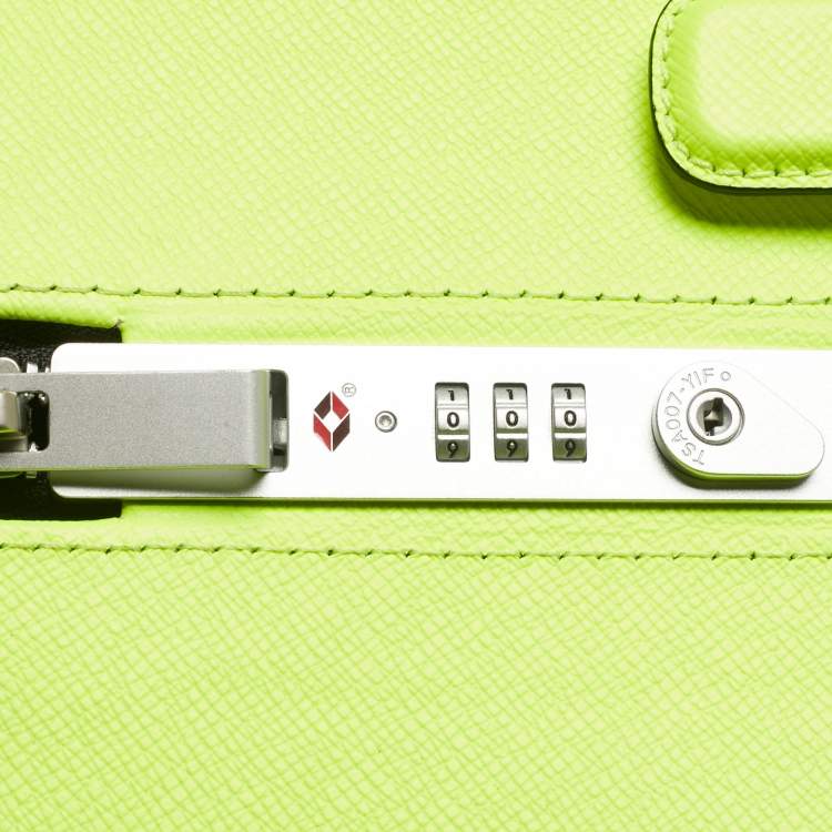 Pre Owned حقيبة سفر لوي فيتون هوريزون 55 كانفاس مونوغرام نيون