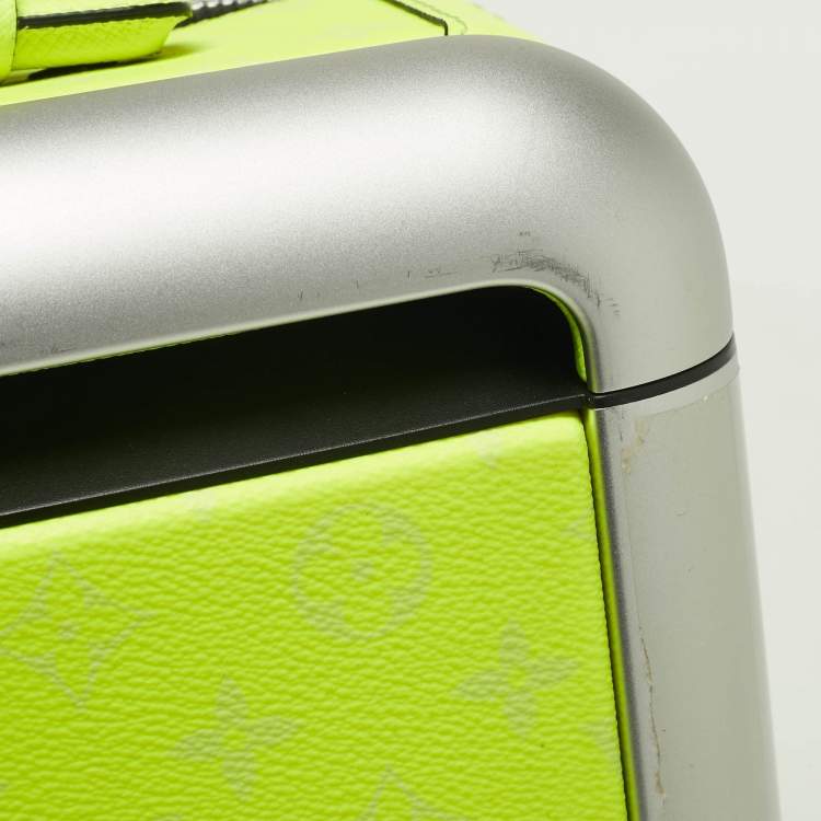 Pre Owned حقيبة سفر لوي فيتون هوريزون 55 كانفاس مونوغرام نيون