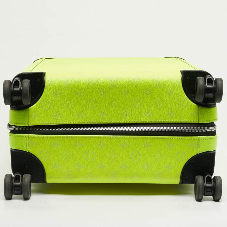 Pre Owned حقيبة سفر لوي فيتون هوريزون 55 كانفاس مونوغرام نيون