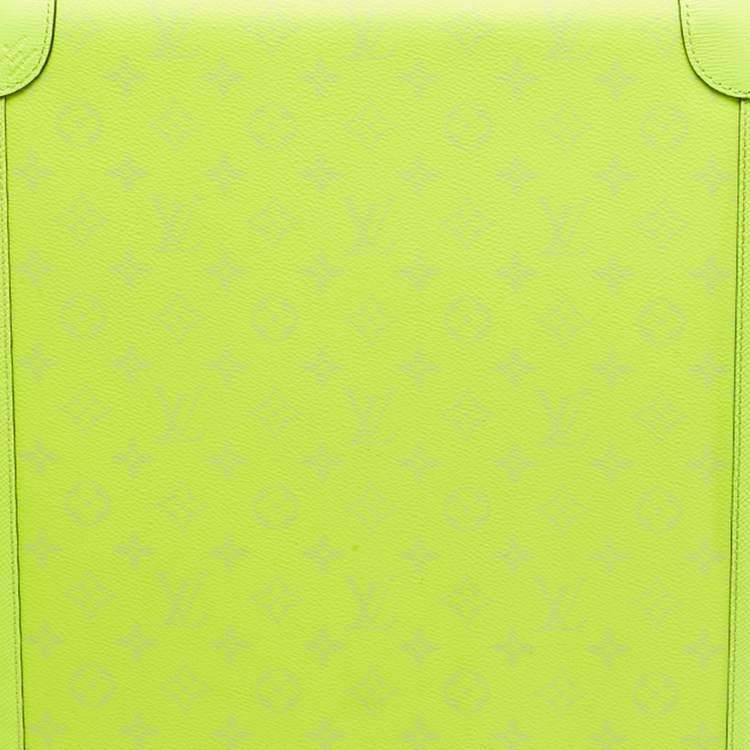 Pre Owned حقيبة سفر لوي فيتون هوريزون 55 كانفاس مونوغرام نيون