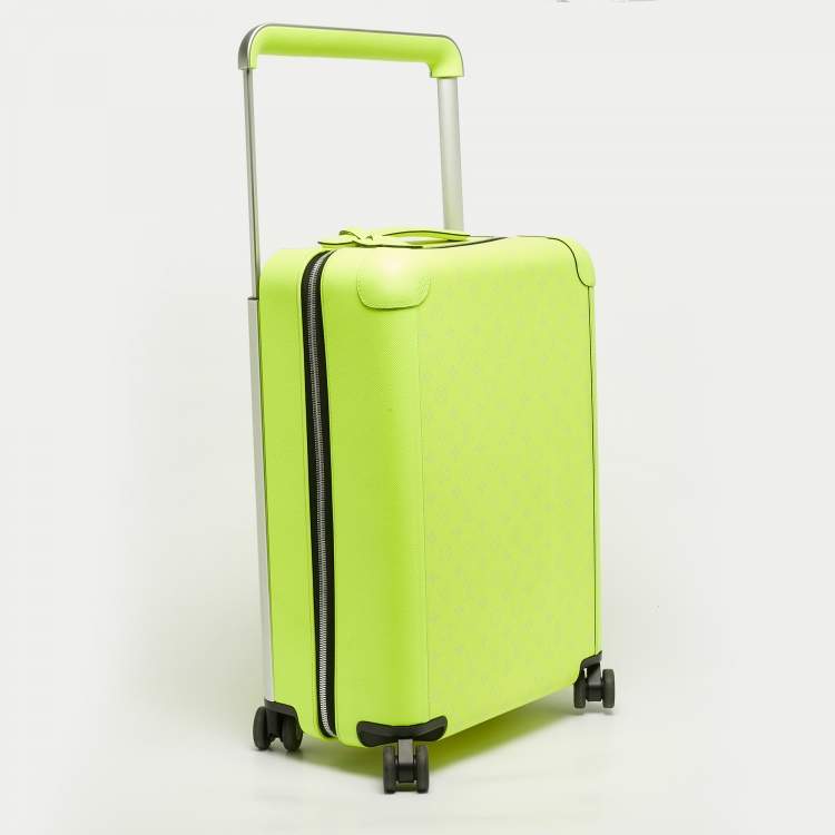 Pre Owned حقيبة سفر لوي فيتون هوريزون 55 كانفاس مونوغرام نيون