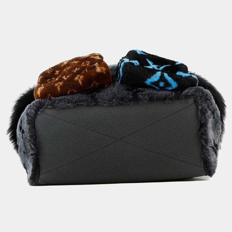 Pre Owned حقيبة ظهر لويس فويتون أوتوني هيفر 2020 فرو متعدد نوير مونوغرام فرو